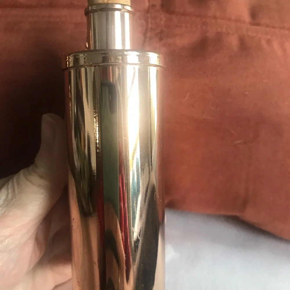Elegant‎ Copper Flask with Chain and Cork Closure